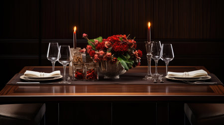 intimate dark wood horizontalの素材