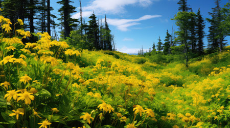 plant golden sealの素材