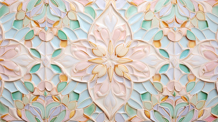 intricate pastel patternsの素材