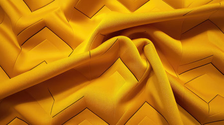 warmth yellow geometricの素材