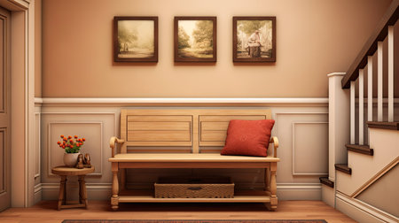 warm foyer interiorの素材