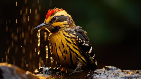 beak yellow bellied sapsuckerの素材