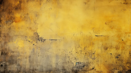 rough yellow grunge backgroundの素材