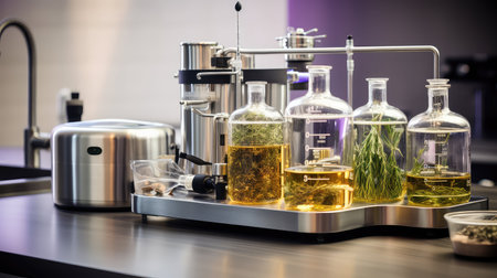 steel essential oil distillationの素材