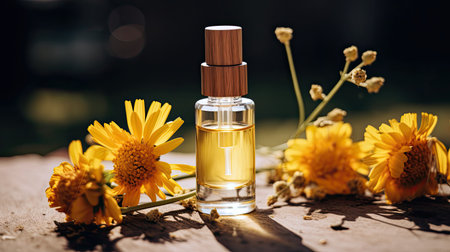 natural oil serumの素材