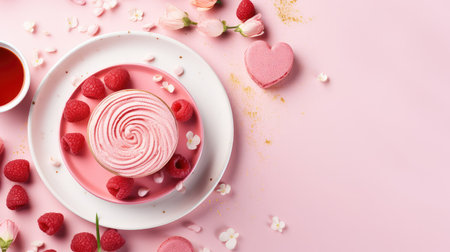 breakfast pink instagramの素材