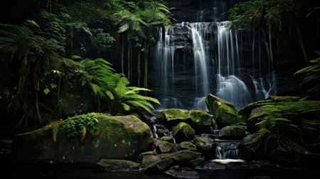 rocks natural dark backgroundの素材