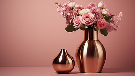 elegance pink goldの素材