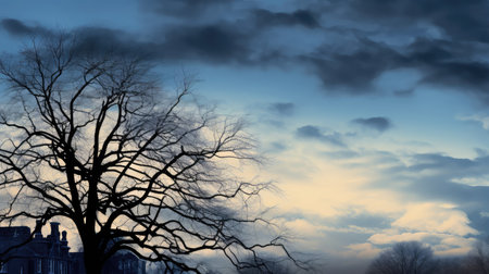 sky silver blue backgroundの素材