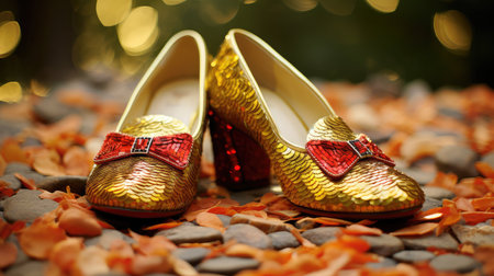 sparkling wizard of oz yellow brick roadの素材