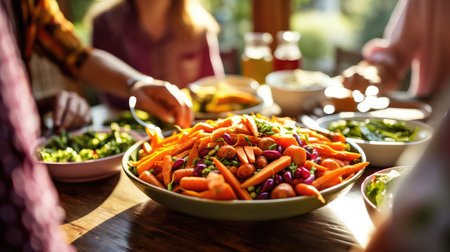 health diet carrot backgroundの素材