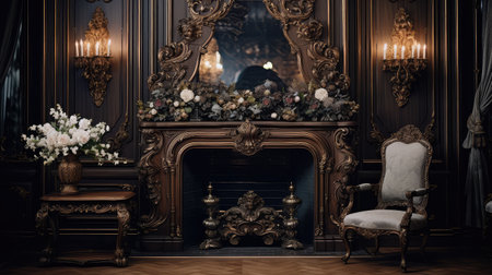 intricate interior framesの素材