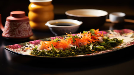 meal seaweed saladの素材