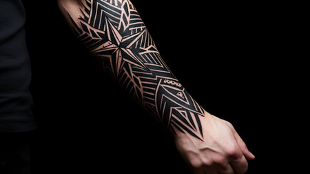 forearm nautical starsの素材