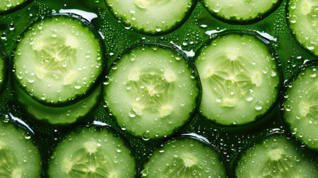 photograph single cucumber backgroundの素材