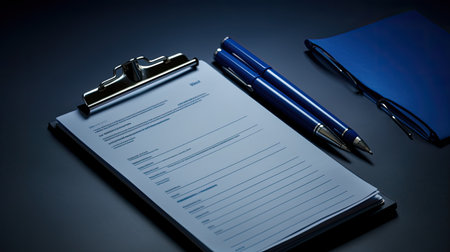 completion checklist blueの素材