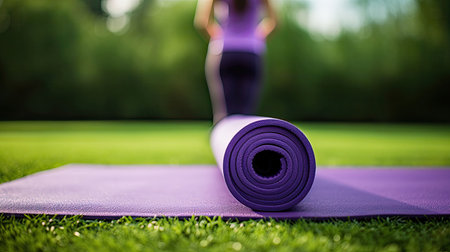 exercise purple sportsの素材