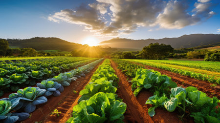 vegetables nutrition oranic farmの素材