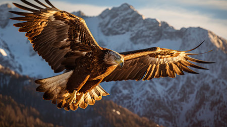 mountains gold and brownの素材