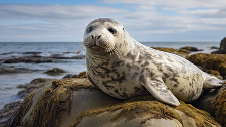 head grey sealの素材