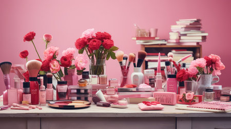 beauty flash sale pinkの素材