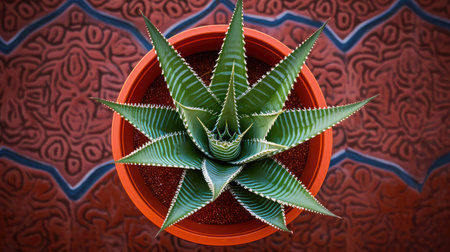 window aloe top viewの素材