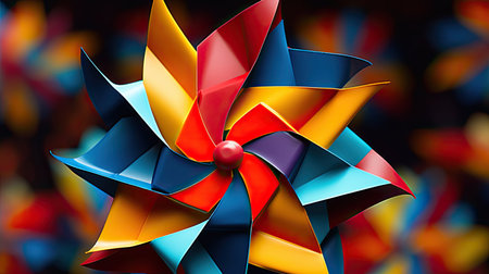 wind colorful starsの素材