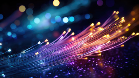 data light technology backgroundの素材