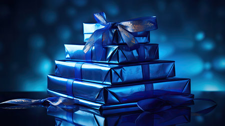 sheen blue foilの素材