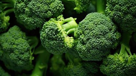 vibrant vegetarian broccoli freshの素材