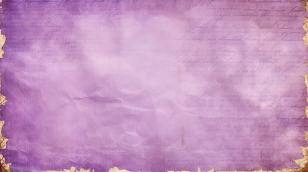 letter vintage paper purpleの素材