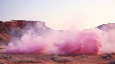 veil pink smokeの素材