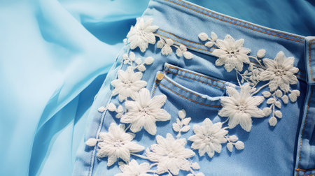 shorts light denimの素材