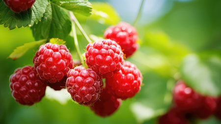bloom berries raspberry fruitの素材
