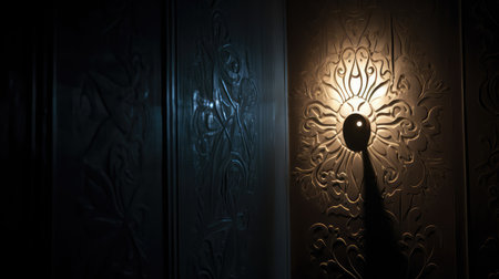 design keyhole lightの素材