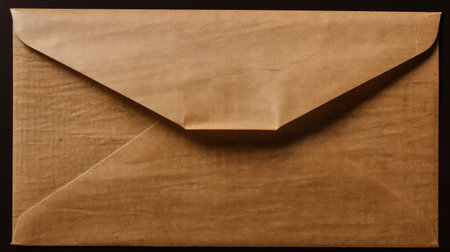 envelope brown textured paperの素材