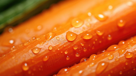 orange macro carrot backgroundの素材