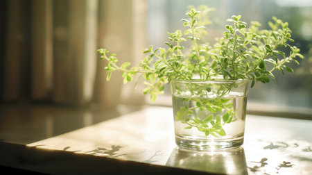 herb thyme sprigの素材