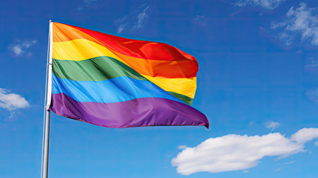 colors pride flag brown blackの素材