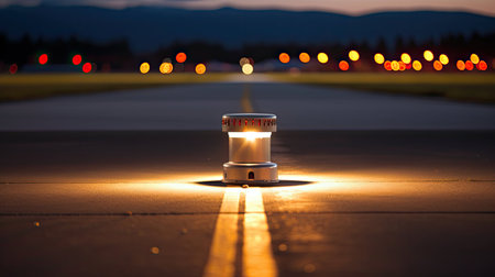 illumination airfield lightingの素材