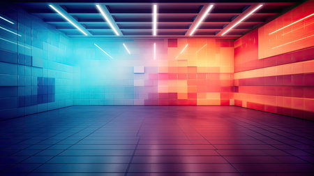 photo blurred interior wall textureの素材