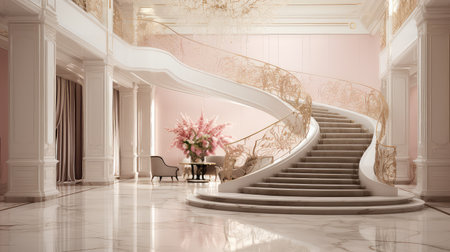 luxury light pink marbleの素材