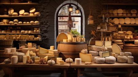 shop vat cheese productionの素材