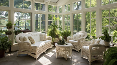 wicker sun roomsの素材