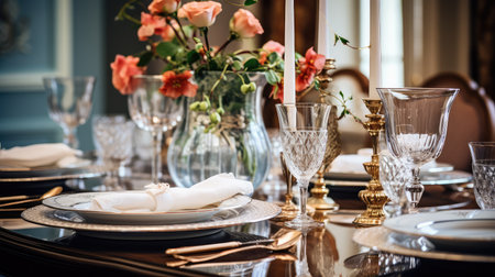 dining blurred interior luxury homeの素材