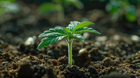 growth hemp sproutの素材