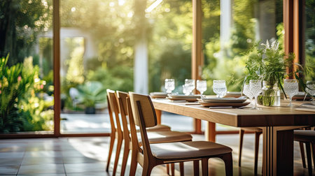 dining blurred interior design homeの素材