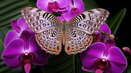 delicate tropical purpleの素材