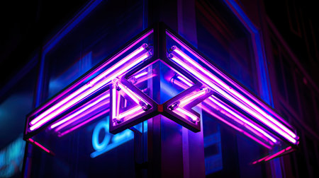 photograph purple blue lightの素材