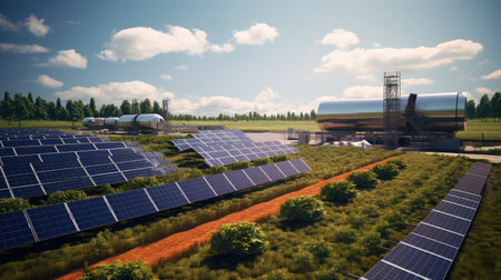 electricity solar batteryの素材